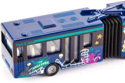 Siku Blister Autobus městský kloubový kovový model s grafikou 1617