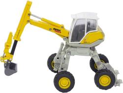 Siku Bagr žlutý do težkého terénu Menzi -Muck 1:50 model kov 3548