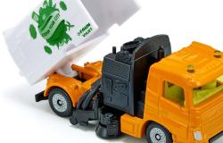 Siku Blister auto zametací čisticí vůz Faun Viajet model kov 1104