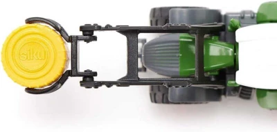 Siku Blister traktor Fendt Vario 1050 s uchopovačem balíků model kov 1539