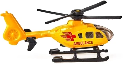 Siku Helikoptéra Ambulance vrtulník kovový 0856