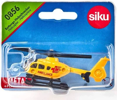 Siku Helikoptéra Ambulance vrtulník kovový 0856