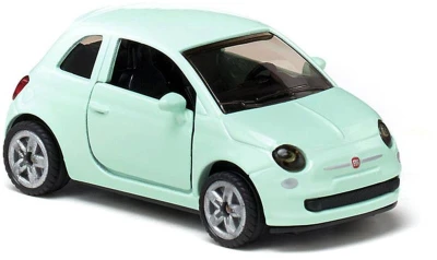 Siku Model auto Fiat 500 1:55 světle zelený kovový model 1453