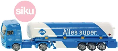Siku Model tahač s cisternovým návěsem 1:87 kov