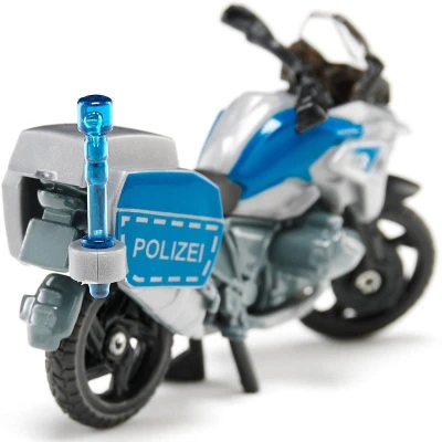 Siku Motorka BMW R1250 GS LCI německá policie motocykl model kov 1551