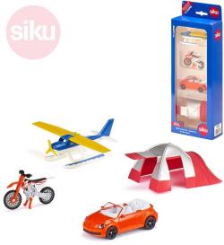 Siku Set vozidla 3ks a příslušenství pro volný čas kov 6325 Siku Set vozidla 3ks a příslušenství pro volný čas kov 6325
