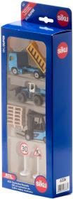 Siku Super Stavební stroje set 3ks s doplňky model kov 6336