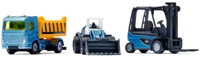 Siku Super Stavební stroje set 3ks s doplňky model kov 6336