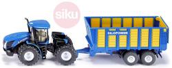 Siku Traktor modrý New Holland set s přívěsem Joskin 1:50 model kov 1947 Siku Traktor modrý New Holland set s přívěsem Joskin 1:50 model kov 1947
