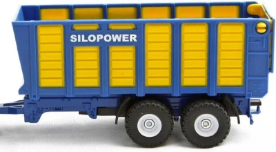 Siku Traktor modrý New Holland set s prívesom Joskin 1:50 model kov 1947