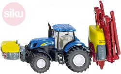 Siku Traktor New Holland modrý s rozprašovačem 1:87 model kov 1799 Siku Traktor New Holland modrý s rozprašovačem 1:87 model kov 1799