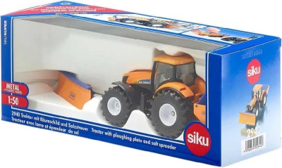 Siku Traktor New Holland sypač s přední radlicí 1:50 model kov 2940