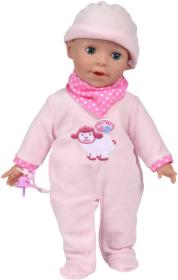 Simba Baby panenka miminko Laura 38cm set s lahvičkou na baterie Zvuk