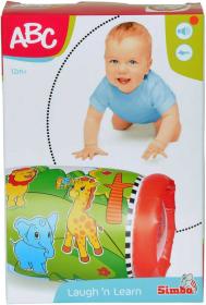 Simba Baby válec chrastící 44x25cm se zvířátky na podporu lezení pro miminko