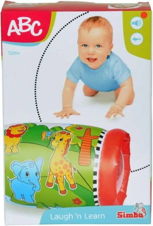 Simba Baby valec hrkajúci 44x25cm so zvieratkami na podporu lezenia pre bábätko