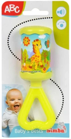 Simba Chrastítko dětské Kling - Klang 3 barvy na kartě baby