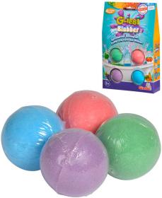 Simba Glibbi Blubber šumivé bomby barevné set 4ks do vody do koupele Simba Glibbi Blubber šumivé bomby barevné set 4ks do vody do koupele