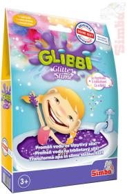Simba Glibbi prášek fialový třpytivý 150g na výrobu slizu do vany v sáčku Simba Glibbi prášek fialový třpytivý 150g na výrobu slizu do vany v sáčku