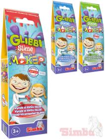 Simba Glibbi Slime Maker prášek 50g na výrobu slizu do vany 3 barvy v sáčku Simba Glibbi Slime Maker prášek 50g na výrobu slizu do vany 3 barvy v sáčku