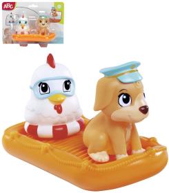 Simba Loďka záchranný člun + 2 zvířátka námořníci na koupání do vody