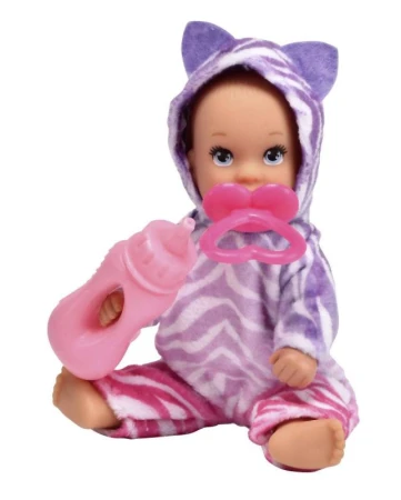 Simba New Born Baby panenka Onesie Fun pije čůrá s doplňky 2 druhy