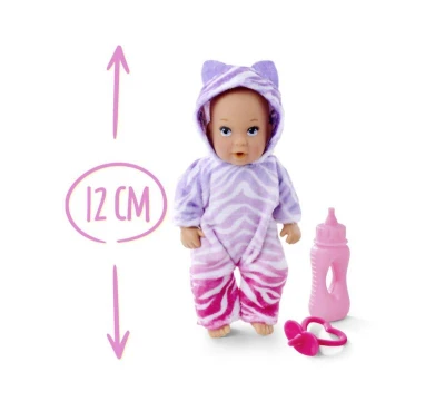 Simba New Born Baby panenka Onesie Fun pije čůrá s doplňky 2 druhy