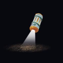 Simba Objevuj Baterka / Stojící svítilna 2v1 na baterie Světlo