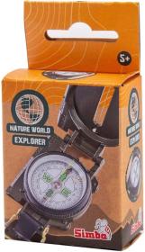 Simba Objevuj Kompas kovové pouzdro s výklopným víkem v krabičce