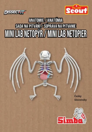 Simba Objevuj Mini laboratoř Pitva zvířátka set se slizem a nástroji 3 druhy