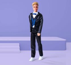 Simba Panáček Kevin Charming Steffi Love černý společenský oblek s motýlkem