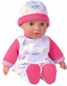 Simba Panenka baby Laura Cutie 30cm miminko měkké tělíčko na baterie Zvuk