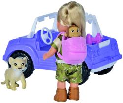 Simba Panenka Evička Safari herní set s autem a doplňky