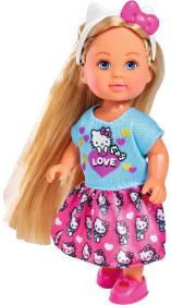 Simba Panenka Evička šatičky Hello Kitty s čelenkou 4 druhy