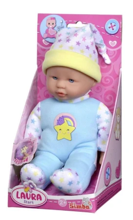 Simba Panenka miminko baby Laura Stars Collection na baterie Zvuk 3 barvy