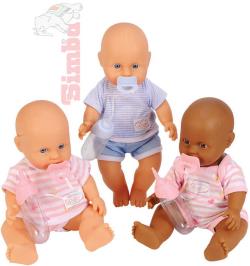 Simba Panenka MIMINKO 30cm pije a čůrá 3 druhy set s lahvičkou a dudlíkem Simba Panenka MIMINKO 30cm pije a čůrá 3 druhy set s lahvičkou a dudlíkem
