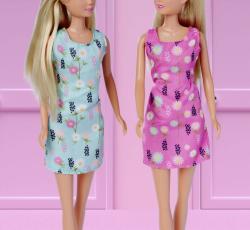 Simba Panenka Steffi Bloomy letní květinové šaty 2 druhy