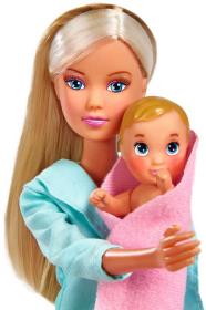 Simba Panenka Steffi doktorka 29cm herní set s miminkem a doplňky
