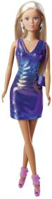 Simba Panenka Steffi Super Glam 29cm třpytivé krátké šaty
