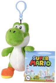 Simba PLYŠ Baby klíčenka Super Mario přívěsek na klíče 5 druhů