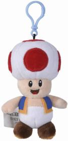 Simba PLYŠ Baby klíčenka Super Mario přívěsek na klíče 5 druhů