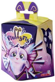 Simba PLYŠ Fluffyfly motýlek nafukovacími křídly s konfetami 4 druhy