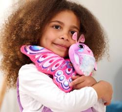 Simba PLYŠ Fluffyfly motýlek nafukovacími křídly s konfetami 4 druhy