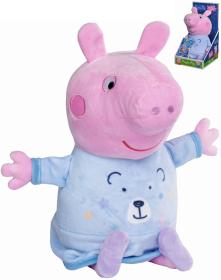 Simba PLYŠ Prasátko Peppa Pig usínáček pro miminko na baterie Světlo Zvuk Simba PLYŠ Prasátko Peppa Pig usínáček pro miminko na baterie Světlo Zvuk