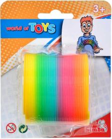 Simba Spirála magická duhová 6cm na kartě