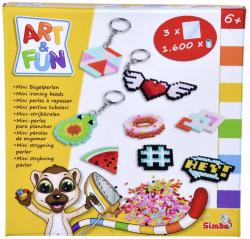 Simba Výroba klíčenky kreativní set mini zažehlovací korálky přívěsek na klíče Simba Výroba klíčenky kreativní set mini zažehlovací korálky přívěsek na klíče
