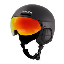 Sinner MONTBLANC VISOR M BLK 2025 lyžiarska prilba so štítom