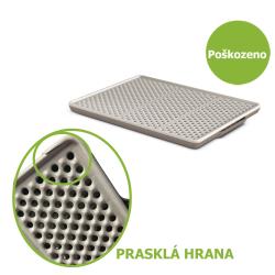 Sítová předložka před WC Genius- Prasklá hrana - % Sítová předložka před WC Genius- Prasklá hrana - %