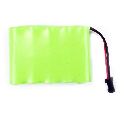 Siva NiMH 6V/700mAh HBX konektor světle zelená baterie