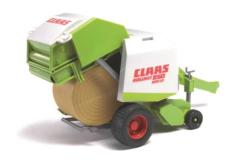 Sivý Claas valec na seno 1:16 za traktor Claas