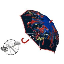 Siva deštník Spider - Man modročerný